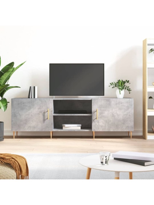 Telerikapp, betoonhall, 150x30x50 cm, tehispuit