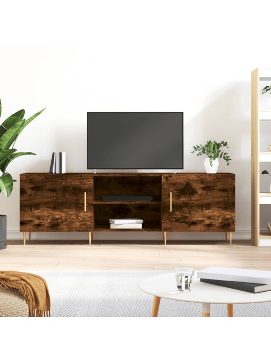 Telerikapp, suitsutatud tamm, 150x30x50 cm, tehispuit