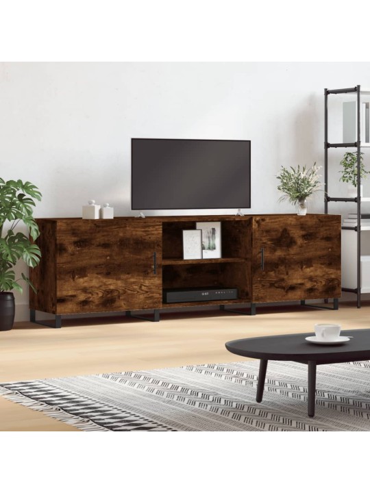 Telerikapp, suitsutatud tamm, 150x30x50 cm, tehispuit