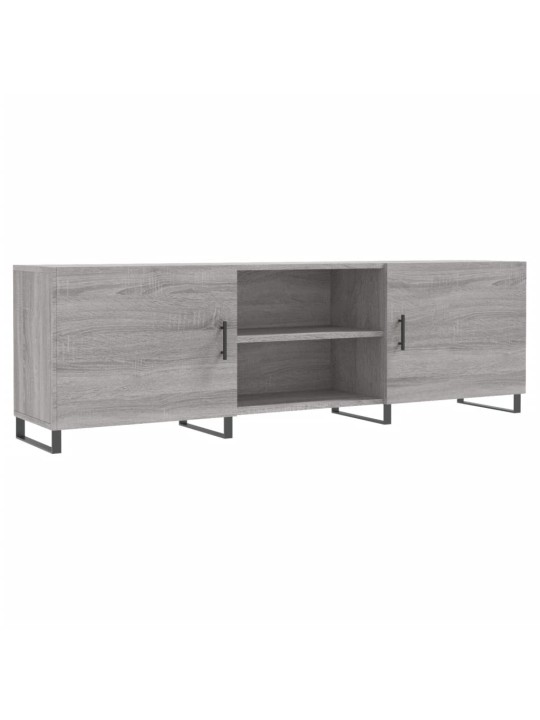 Telerikapp, hall sonoma tamm, 150 x 30 x 50 cm, tehispuit