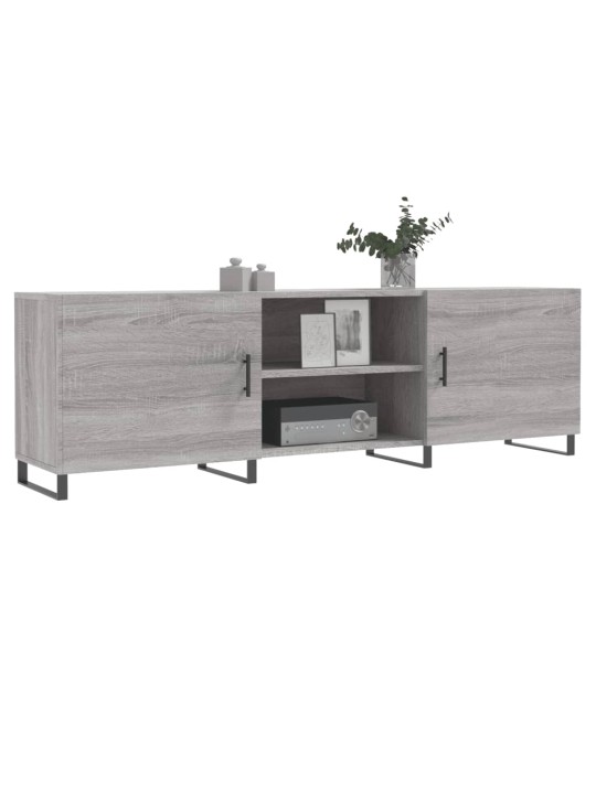 Telerikapp, hall sonoma tamm, 150 x 30 x 50 cm, tehispuit