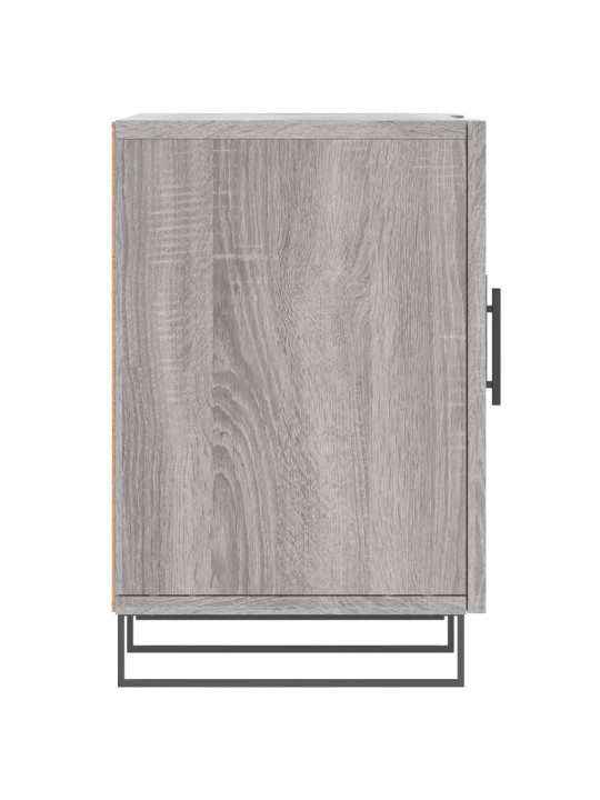 Telerikapp, hall sonoma tamm, 150 x 30 x 50 cm, tehispuit