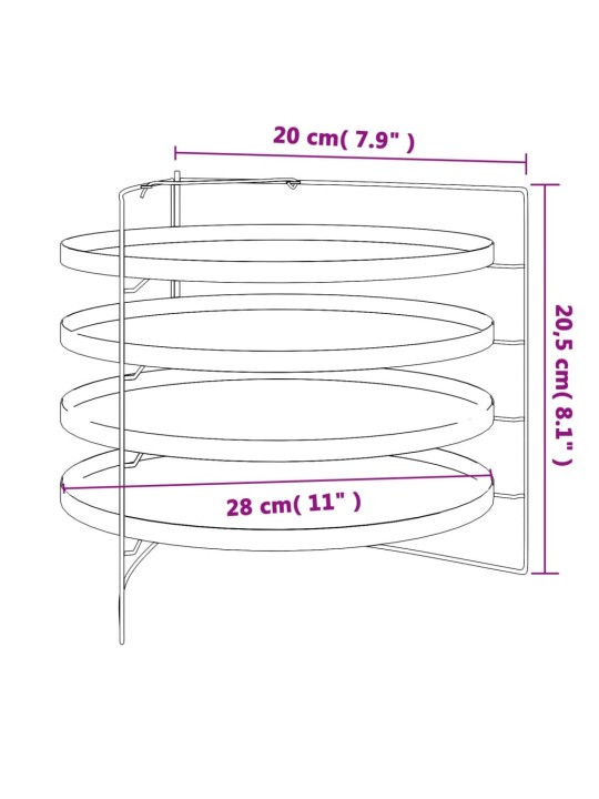 PITSAPANNID Ø 28 CM, 4 TK, RESTIGA, TERAS