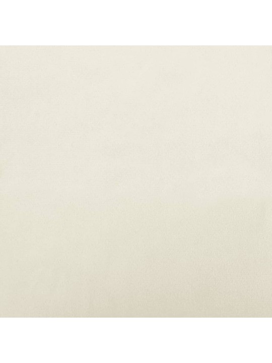 LASTEDIIVAN, KREEMJAS, 100X54X33 CM, SAMET