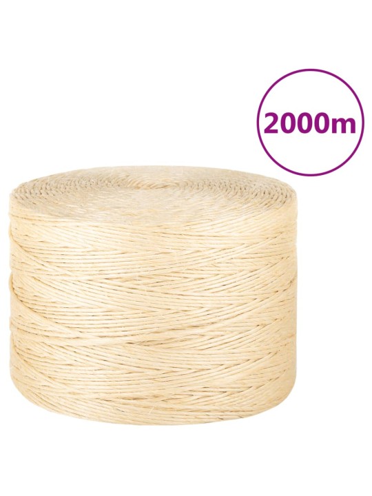 Köis 100% sisal 3 mm 2000 m