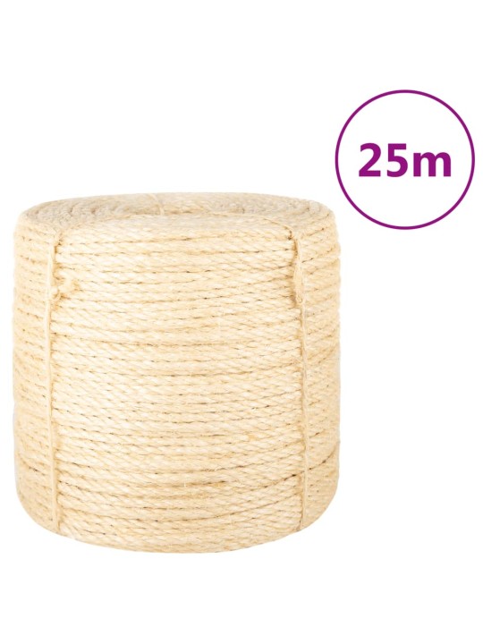 Köis 100% sisal 6 mm 25 m