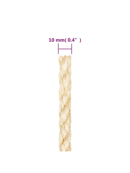 Köis 100% sisal 10 mm 500 m