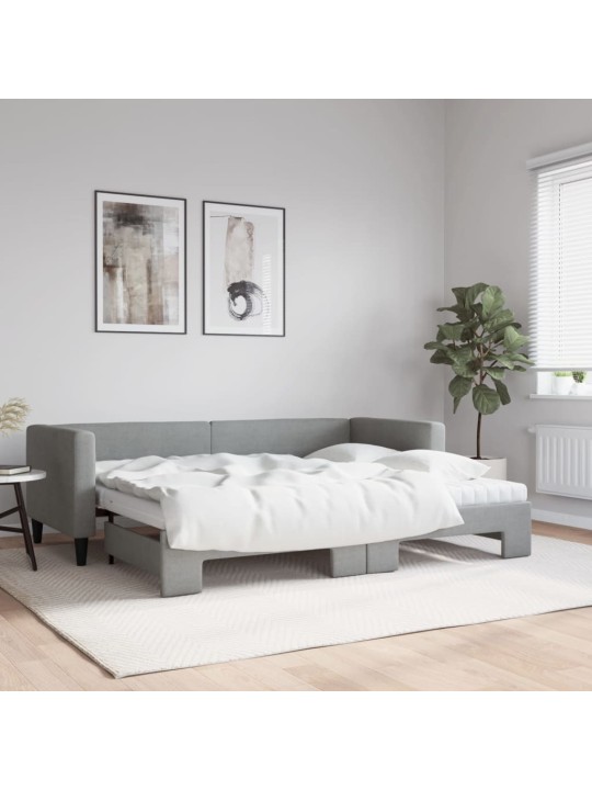 DIIVANVOODI VÄLJATÕMMATAVA OSAGA, HELEHALL, 80X200 CM, KANGAS