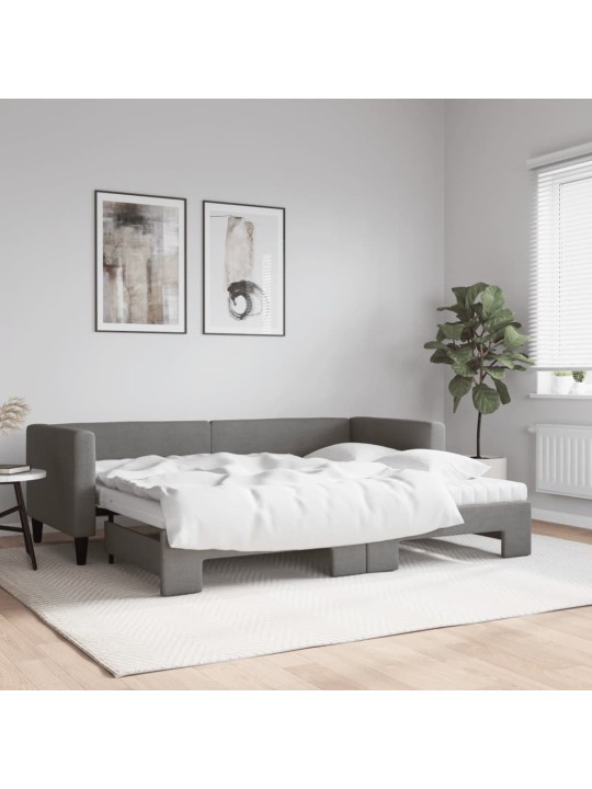 DIIVANVOODI VÄLJATÕMMATAVA OSAGA, TUMEHALL, 80X200 CM, KANGAS