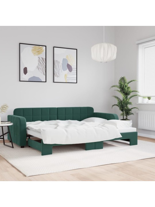 DIIVANVOODI VÄLJATÕMMATAVA OSAGA, TUMEROHELINE, 80X200 CM SAMET