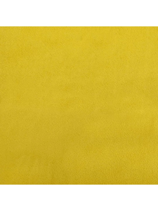 DIIVANVOODI VÄLJATÕMMATAVA OSAGA, KOLLANE, 100X200 CM, SAMET