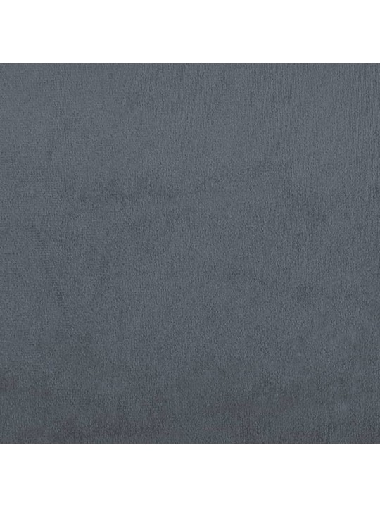 DIIVANVOODI VÄLJATÕMMATAVA OSAGA, TUMEHALL, 80X200 CM SAMET