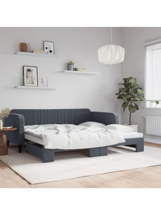 DIIVANVOODI VÄLJATÕMMATAVA OSAGA ILMA MADRATSITA, 90X200 CM
