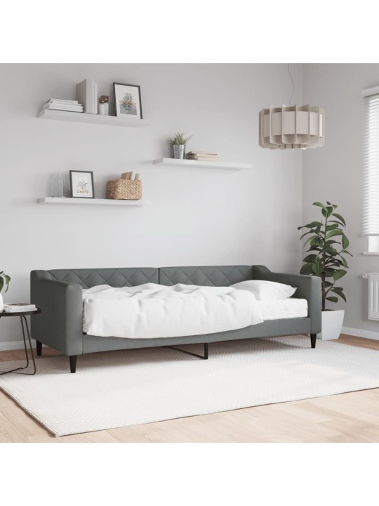 DIIVANVOODI MADRATSIGA, TUMEHALL, 80X200 CM, KANGAS