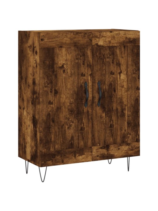 Kõrge kapp, suitsutatud tamm, 69,5 x 34 x 180 cm, tehispuit