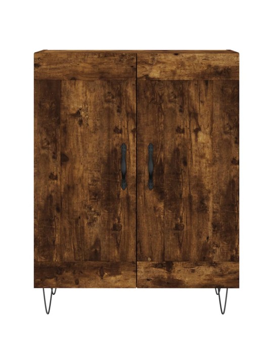 Kõrge kapp, suitsutatud tamm, 69,5 x 34 x 180 cm, tehispuit