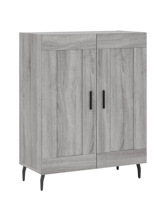 Kõrge kapp, hall sonoma tamm, 69,5 x 34 x 180 cm, tehispuit