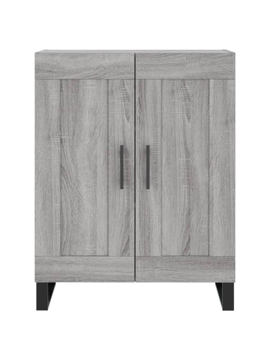 Kõrge kapp, hall sonoma tamm, 69,5 x 34 x 180 cm, tehispuit