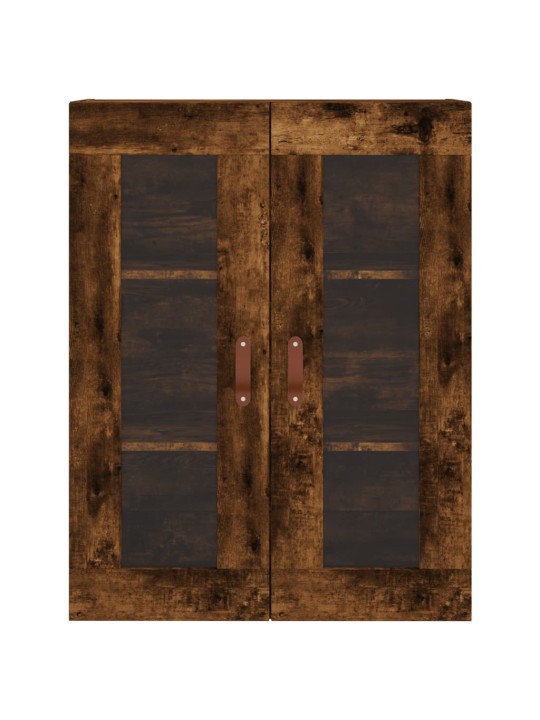 Kõrge kapp, suitsutatud tamm, 69,5 x 34 x 180 cm, tehispuit