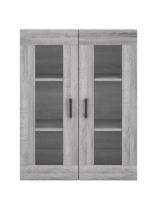 Kõrge kapp, hall sonoma tamm, 69,5 x 34 x 180 cm, tehispuit