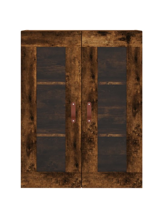 Kõrge kapp, suitsutatud tamm, 69,5 x 34 x 180 cm, tehispuit