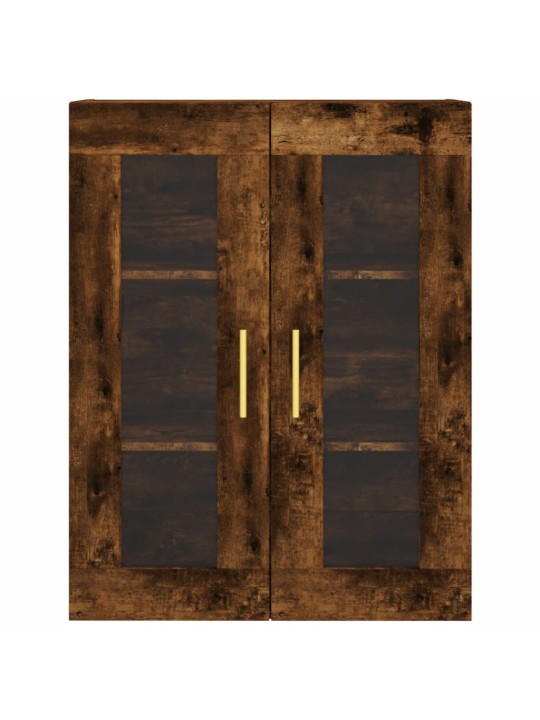 Kõrge kapp, suitsutatud tamm, 69,5 x 34 x 180 cm, tehispuit