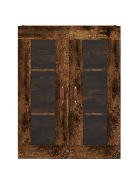 Kõrge kapp, suitsutatud tamm, 69,5 x 34 x 180 cm, tehispuit