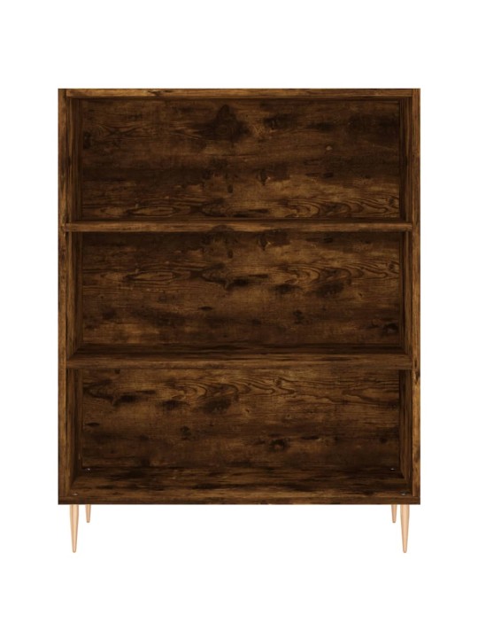 Kõrge kapp, suitsutatud tamm, 69,5 x 34 x 180 cm, tehispuit