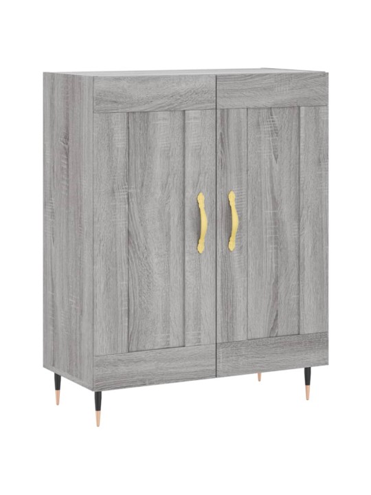 Kõrge kapp, hall sonoma tamm, 69,5 x 34 x 180 cm, tehispuit