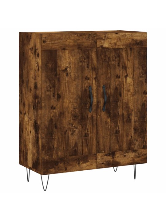 Kõrge kapp, suitsutatud tamm, 69,5 x 34 x 180 cm, tehispuit
