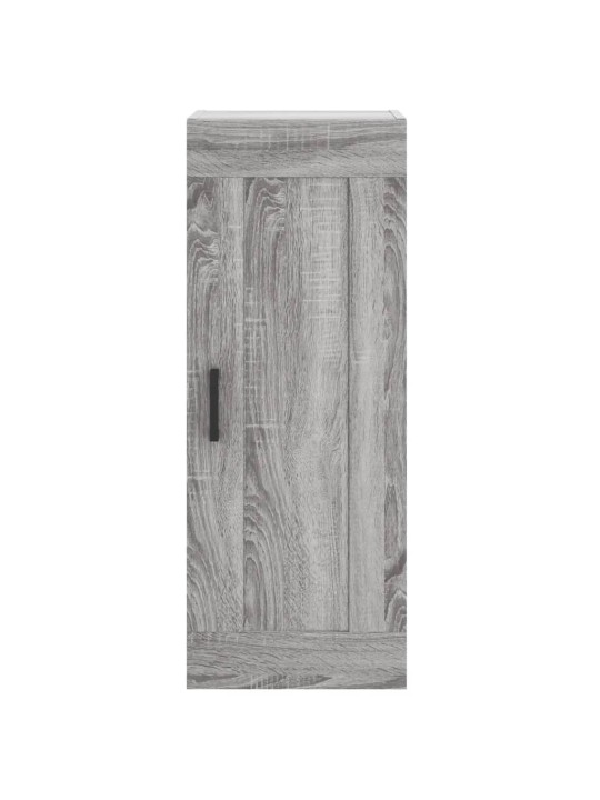 Kõrge kapp, hall sonoma tamm, 34,5x34x180 cm, tehispuit