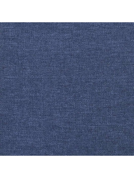 Kontinentaalvoodi madratsiga, sinine, 90x200 cm, kangas