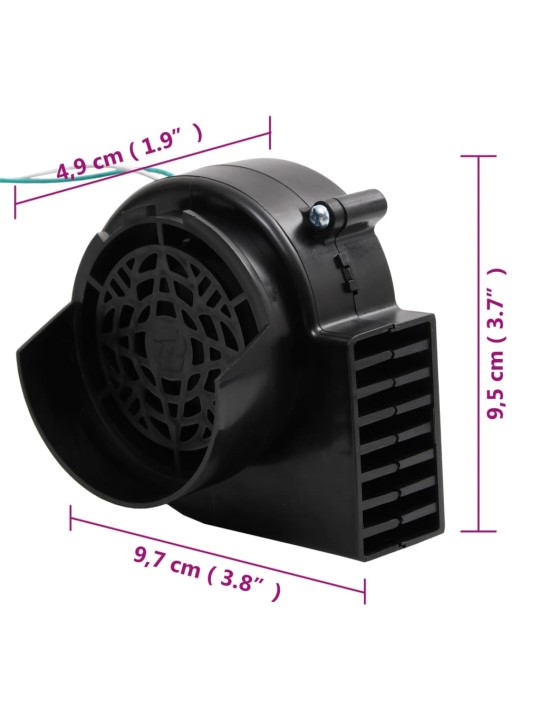 LED-valgusriba ventilaatoriga, 26 LEDi, 260 cm