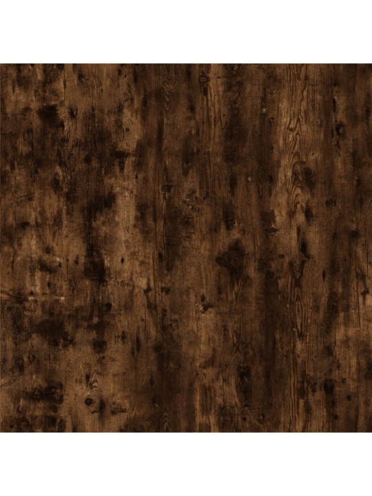 Diivanilaud, suitsutatud tamm, 80 x 45 x 45cm, tehispuit ja raud