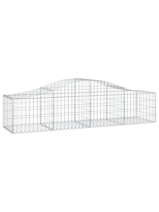 Kaarekujulised gabioonkorvid 50 tk, 200x50x40/60 cm, raud