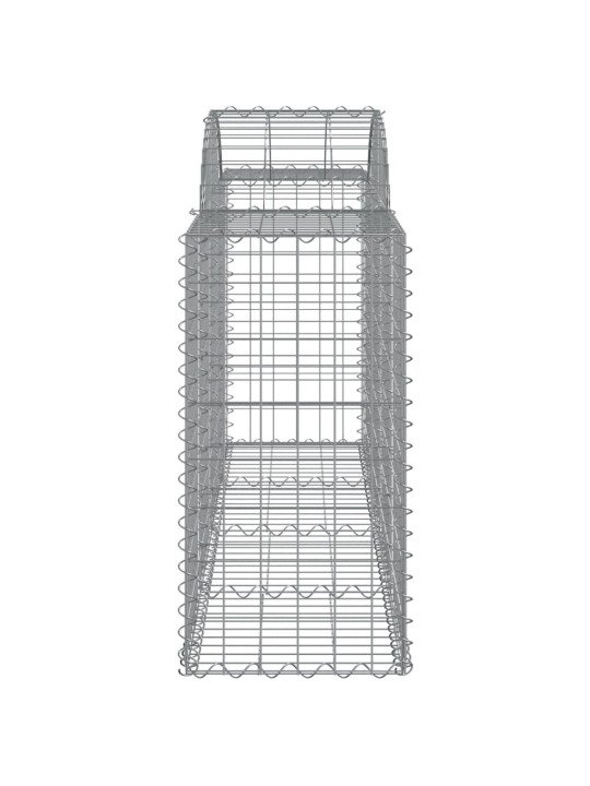 Kaarekujulised gabioonkorvid 11, 200x50x80/100cm tsingitud raud