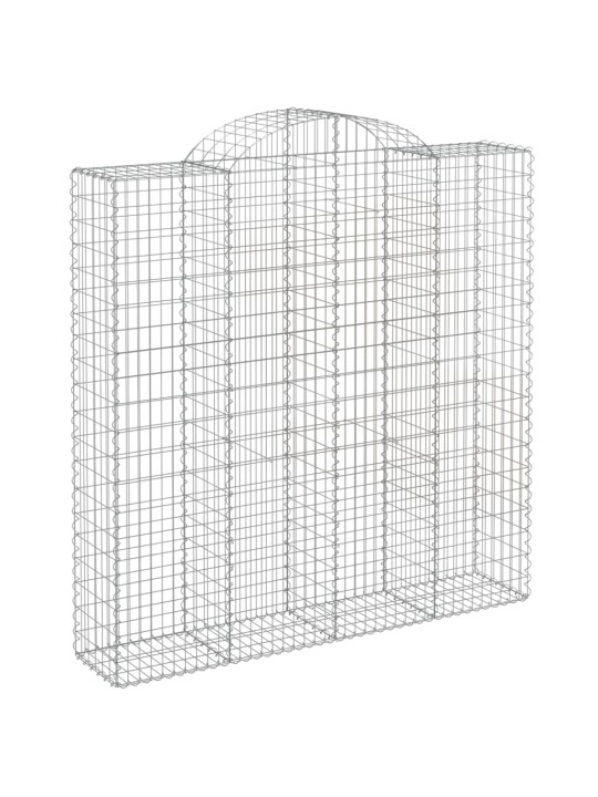 Kaarekujulised gabioonkorvid 13 tk, 200x50x200/220 cm, raud