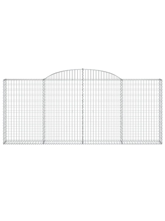 Kaarekujulised gabioonkorvid 30 tk, 300x30x120/140 cm, raud