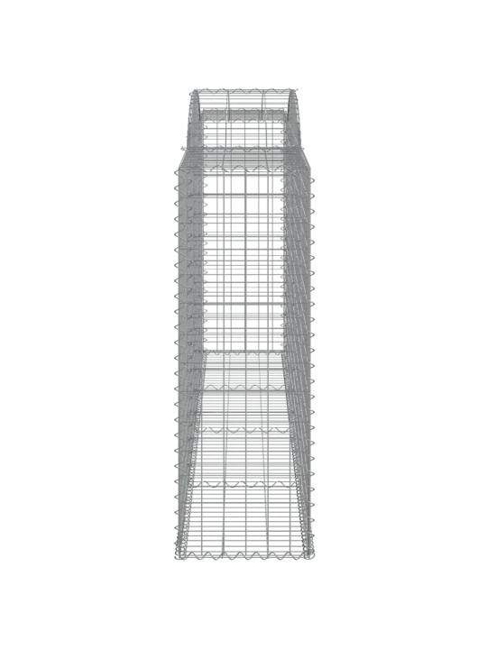 Kaarekujulised gabioonkorvid 6 tk, 300x50x140/160 cm, raud