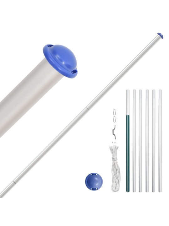 HORVAATIA LIPP JA LIPUMAST, 6,23 M, ALUMIINIUM