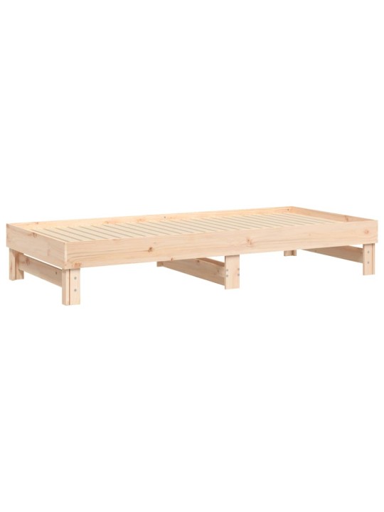 VÄLJATÕMMATAV PÄEVAVOODI, 2 X (80X200) CM, MÄNNIPUIT