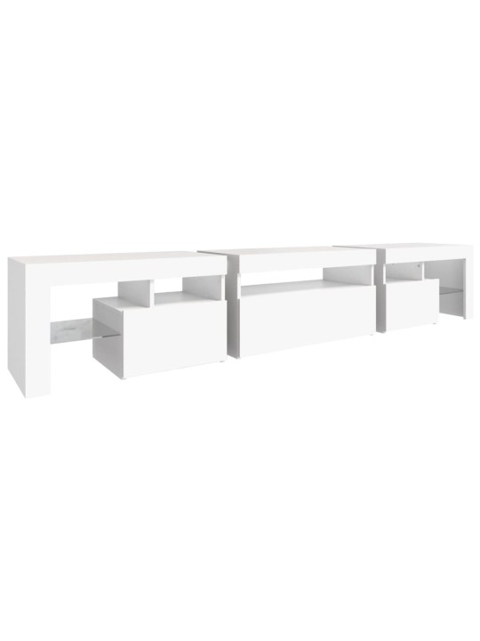 TELERIALUS LED-TULEDEGA, VALGE, 215X36,5X40 CM