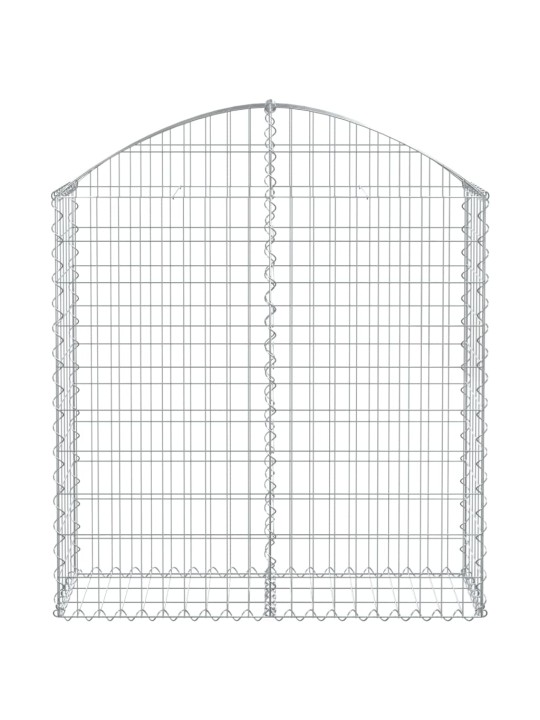 Kaarekujuline gabioonkorv, 100x30x100/120 cm, tsingitud raud