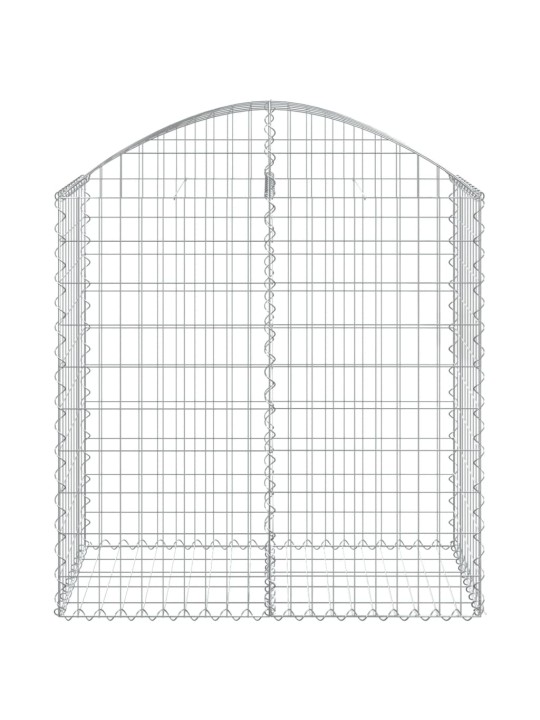 Kaarekujuline gabioonkorv, 100x50x100/120 cm, tsingitud raud