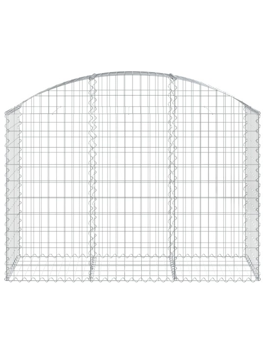 Kaarekujuline gabioonkorv, 150x50x100/120 cm, tsingitud raud