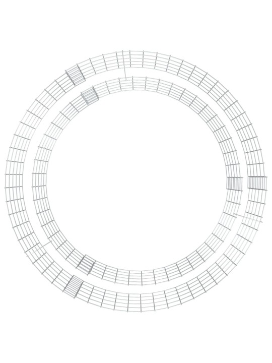 Gabioon tulekorv, ø 100 cm, tsingitud raud