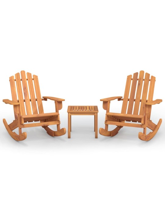 3-osaline adirondack aiamööbli komplekt, akaatsiapuit