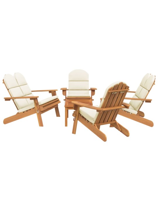 5-osaline adirondack aiamööbli komplekt, akaatsiapuit
