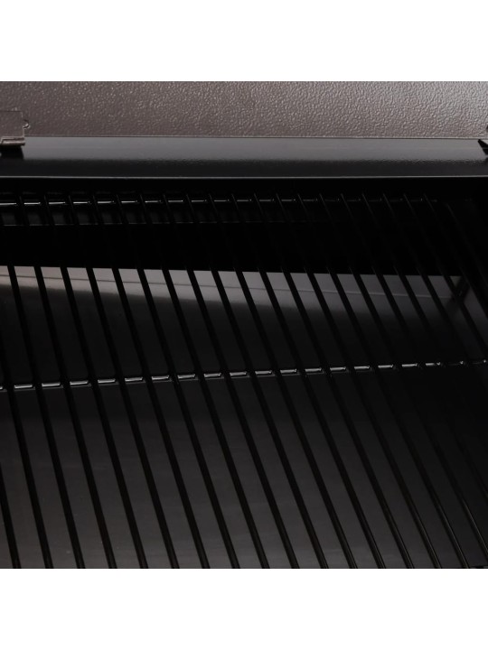 Pelletgrill, must, 94 cm, raud