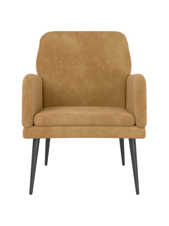 TUGITOOL, PRUUN, 62 X 79 X 79 CM, SAMET